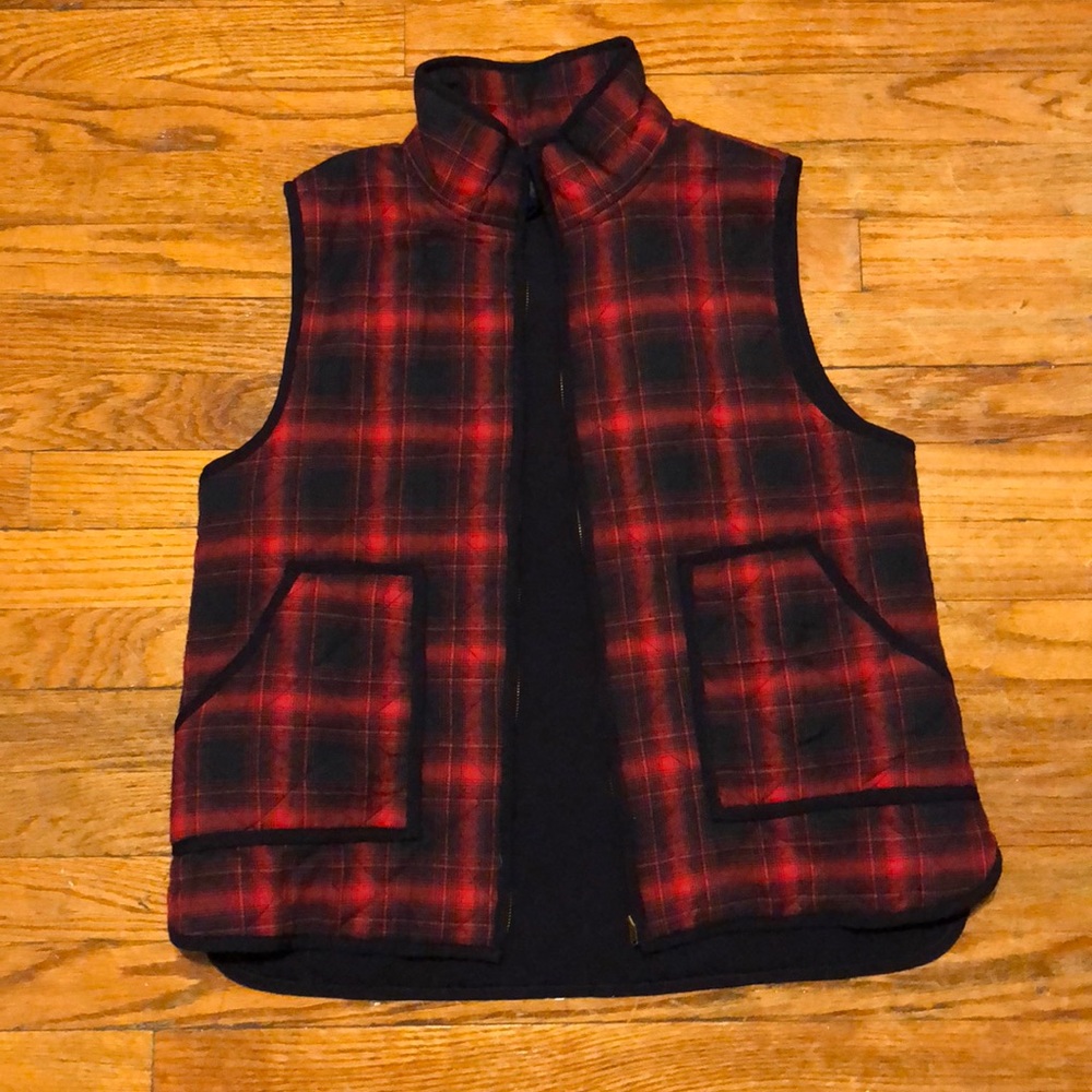 Plaid vest